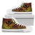 Hawaii High Top Shoes - Polynesian Circle Pattern - Polynesian Pride