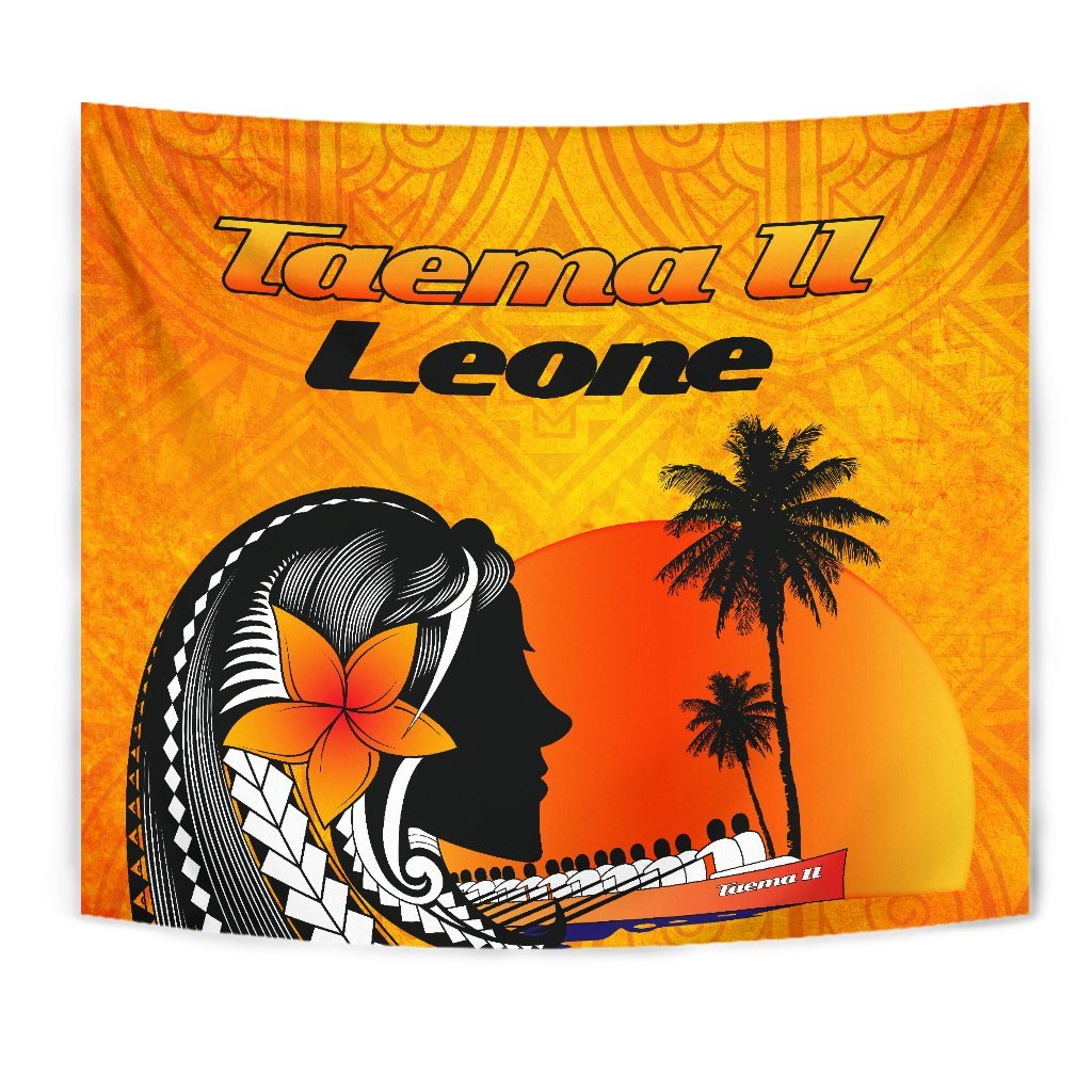 American Samoa Tapestry - Taema II Leone - Polynesian Pride