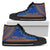 Marshall Islands High Top Shoes - Polynesian Flag Chief Version - Polynesian Pride