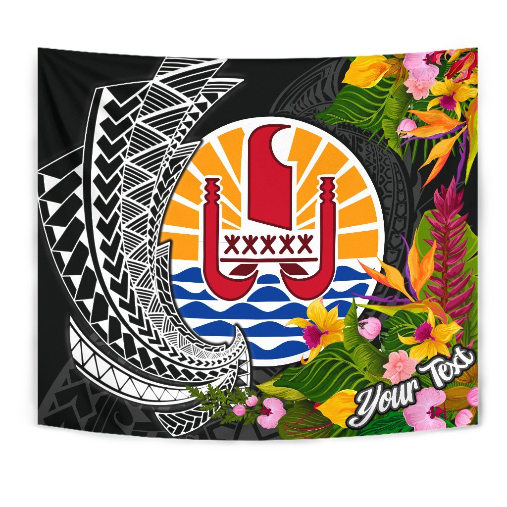 Tahiti Tapestrys - Custom Personalised Seal Spiral Polynesian Patterns - Polynesian Pride