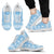 Federated States Of Micronesia Sneakers - FSM Polynesian Chief Tattoo Light Blue Version - Polynesian Pride