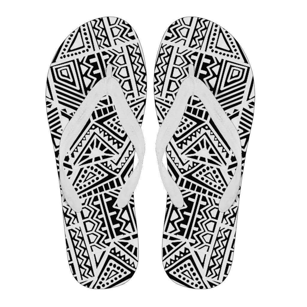 Polynesian 11 Flip Flops Women White - Polynesian Pride
