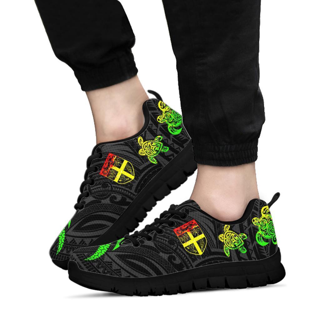 Fiji Polynesian Sneakers - Reggae Tentacle Turtle - Polynesian Pride