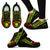 Hawaii Sneakers - Hawaii Kanaka Maoli Flag Polynesian Tattoo Style Reggae - Polynesian Pride