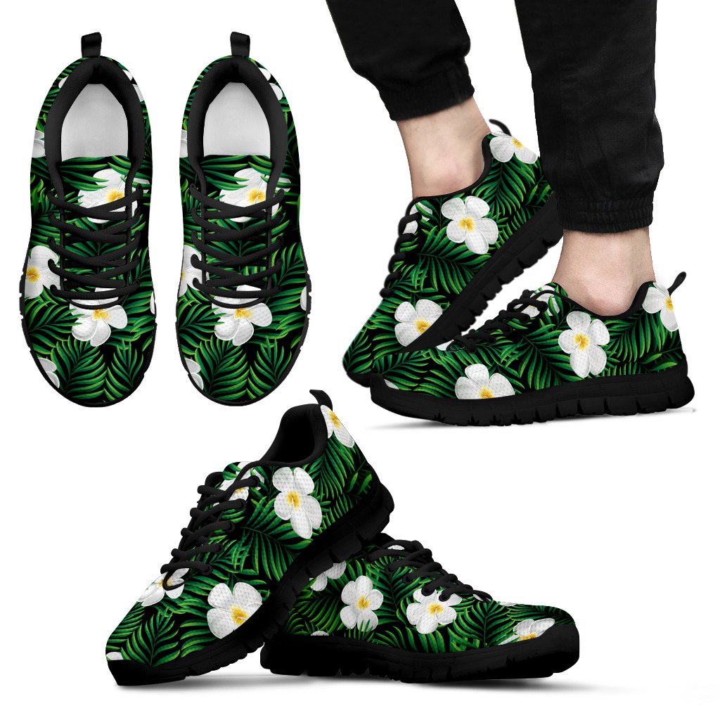 Hawaiian Tribal Sneakers 26 - J7 Men's Sneakers Black - Polynesian Pride