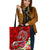 Hawaii Polynesian Tote Bags - Turtle Plumeria (Red) Tote Bag One Size Red - Polynesian Pride