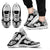 Polynesian Shoes - White Hibiscus Tribal - NN6 Unisex White - Polynesian Pride