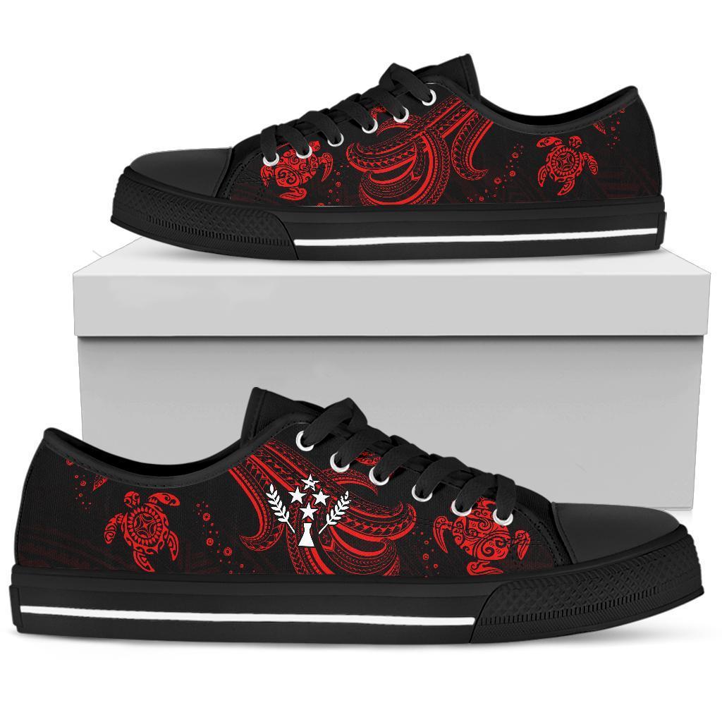 Kosrae Low Top Shoe - Red Turtle - Polynesian Pride