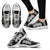 Polynesian Shoes - White Hibiscus Turle Tribal - NN6 Unisex White - Polynesian Pride