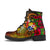 Tonga Polynesian Leather Boots - Hibiscus Vintage - Polynesian Pride