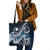 Nauru Polynesian Tote Bags - Ocean Style Tote Bag One Size Blue - Polynesian Pride