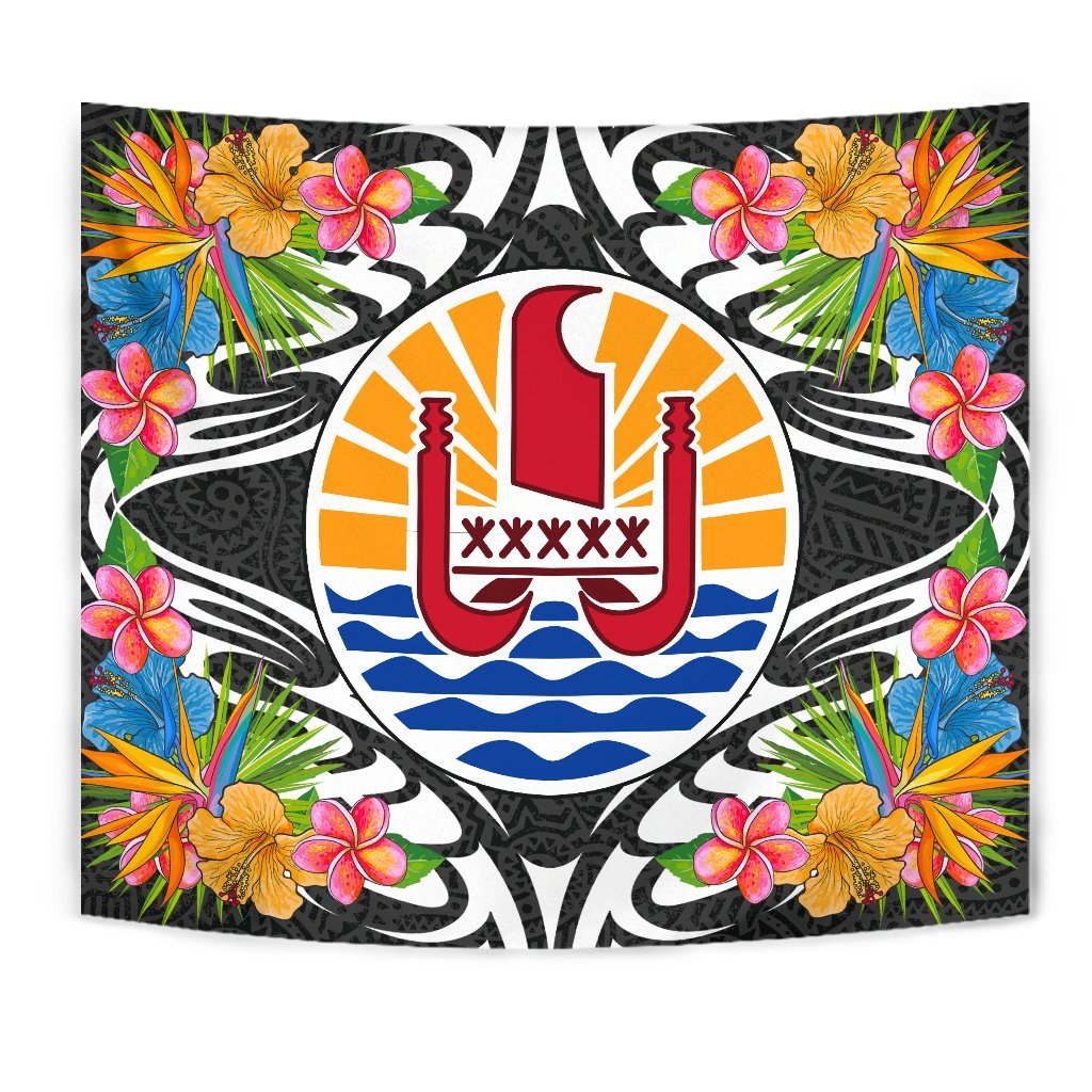 Tahiti Tapestrys - Tropical Flowers Style - Polynesian Pride