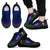 Guam Wave Sneakers - Polynesian Pattern Green Color Men's Sneakers - Black - Guam Black - Polynesian Pride