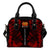 Papua New Guinea Shoulder Handbag - Polynesian Tattoo Red One Size Red - Polynesian Pride