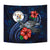 Niue Polynesian Tapestry - Blue Turtle Hibiscus - Polynesian Pride