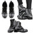 tonga Leather Boots - Polynesian Black Chief Version - Polynesian Pride