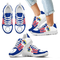 Cook Islands Sneakers - Cullinan Style Kid's Sneakers - White - 1 White - Polynesian Pride