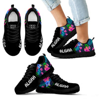 hawaiiTriangle Sneakers Black Kid's Sneakers - Polynesian Pride