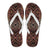 Polynesian Flip Flops Grown Women's Flip Flops White - Polynesian Pride