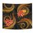 Samoa Tapestry - Gold Plumeria - Polynesian Pride