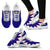 American Samoa Sneakers - American Samoa Seal Thunder Style - Polynesian Pride