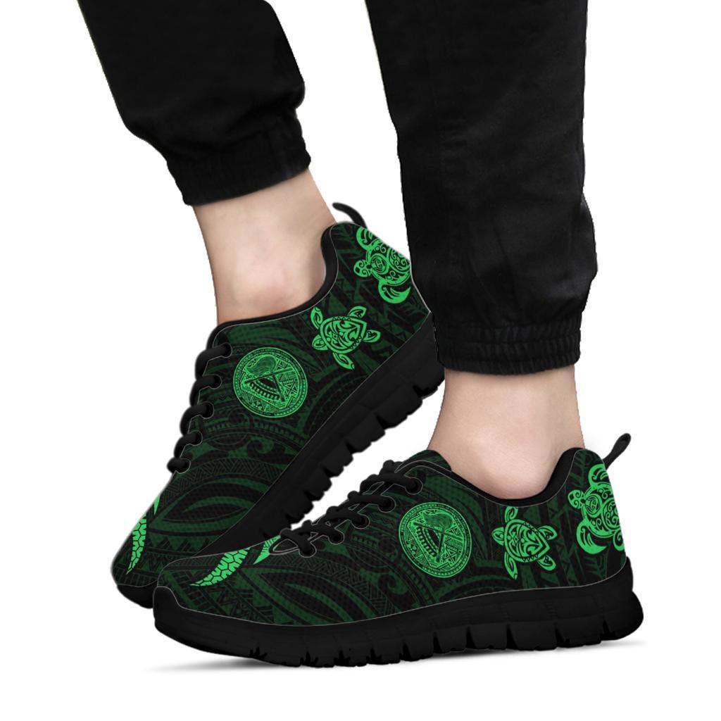 American Samoa Sneaker - Green Tentacle Turtle - Polynesian Pride