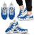 Kiribati Sneakers - Kiribati Coat Of Arms Thunder Style Unisex White - Polynesian Pride