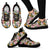 Hawaii Tropical Pineaapple Sneakers Women's Sneakers Black - Polynesian Pride