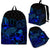 Palau Polynesian Backpack Turtle Hibiscus Blue Blue - Polynesian Pride