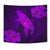 Hawaii Whale Swim Poly Purple Tapestry - Polynesian Pride