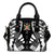 Fiji Shoulder Handbag - Polynesian Tattoo Black One Size Black - Polynesian Pride