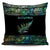 Aotearoa Maori Silver Fern Pillow Cover Paua Shell - Polynesian Pride