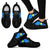 Palau Sneakers - Palau Seal & Flag Wing - A8 Unisex Black - Polynesian Pride