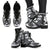 Hawaii Leather Boots - Polynesian Tattoo Black - Polynesian Pride