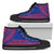 Wallis And Futuna High Top Shoes - Polynesian Flag Chief Version - Polynesian Pride