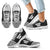 American Samoa Sneakers - American Samoa Seal Polynesian Tattoo Black White - Polynesian Pride