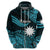 Custom Nauru Polynesian Hoodie Hibiscus Naoero Turquoise LT14 - Polynesian Pride