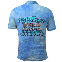 Mothers Day Elephant Watercolor Style Mix Polynesian Pattern Polo Shirt TS07 - Polynesian Pride