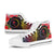 Chuuk State High Top Shoes - Tropical Hippie Style - Polynesian Pride