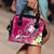 Fiji Shoulder Handbag - Turtle Plumeria (Pink) - Polynesian Pride