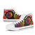 Tahiti High Top Shoes - Tropical Hippie Style - Polynesian Pride