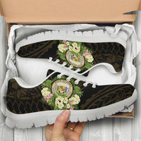 Hawaii Sneakers - Polynesian Gold Patterns Collection - Polynesian Pride