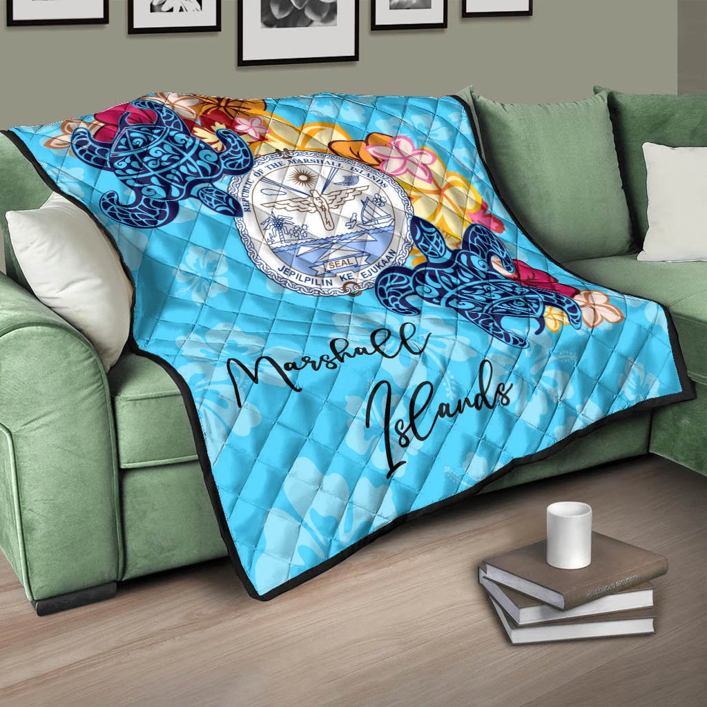 Marshall Islands Premium Quilt - Tropical Style - Polynesian Pride