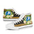 Yap State High Top Shoes - Polynesian Gold Patterns Collection - Polynesian Pride