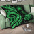 Samoa Premium Quilt - Green Tentacle Turtle - Polynesian Pride