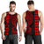 Hawaii Warrior Men's Tank Top Red Red - Polynesian Pride