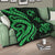 Tonga Polynesian Premium Quilt - Green Tentacle Turtle - Polynesian Pride