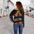 (Custom Personalised) The Hunters PNG Off Shoulder Sweater Papua New Guinea Hunters Rugby LT13 - Polynesian Pride