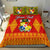 (Custom Personalised) Tonga Bedding Set Be Unique Version 06 Red LT13 - Polynesian Pride