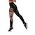 American Samoa Women's Leggings - Polynesian Tribal Vintage Style Black - Polynesian Pride